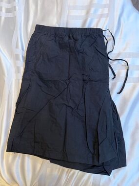 Swimsuits For All Black A-Line Drawstring Skirt